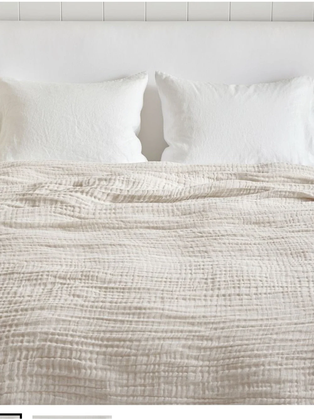 Pottery Barn cloud blanket queen